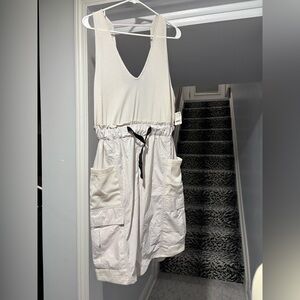 FP Movement by Free People tofu/ivory Romper NWT Size S